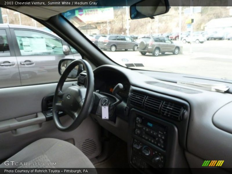 Summit White / Medium Gray 2003 Chevrolet Venture