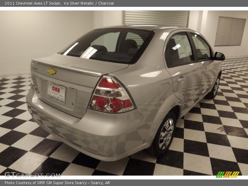 Ice Silver Metallic / Charcoal 2011 Chevrolet Aveo LT Sedan