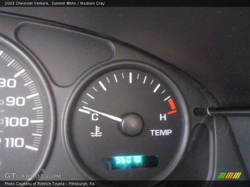Summit White / Medium Gray 2003 Chevrolet Venture