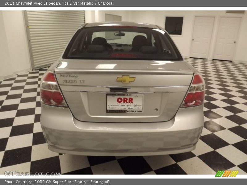 Ice Silver Metallic / Charcoal 2011 Chevrolet Aveo LT Sedan