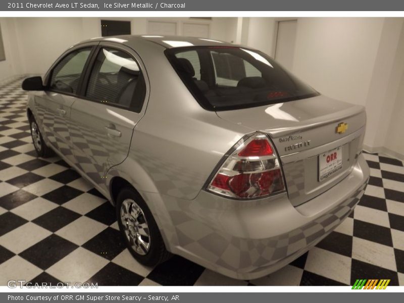 Ice Silver Metallic / Charcoal 2011 Chevrolet Aveo LT Sedan
