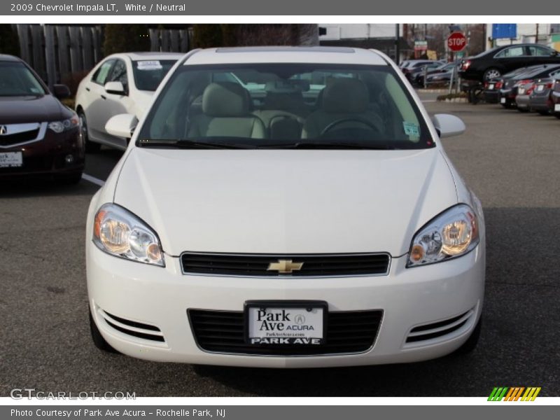 White / Neutral 2009 Chevrolet Impala LT