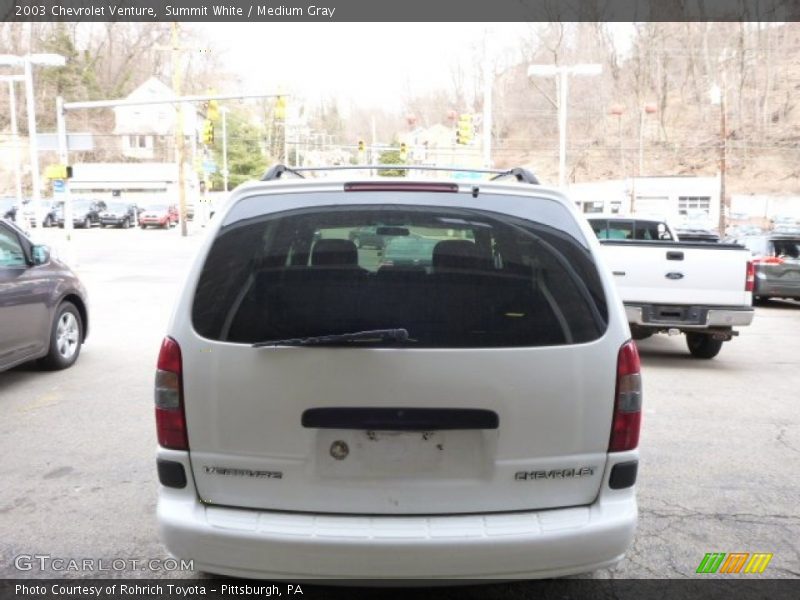 Summit White / Medium Gray 2003 Chevrolet Venture