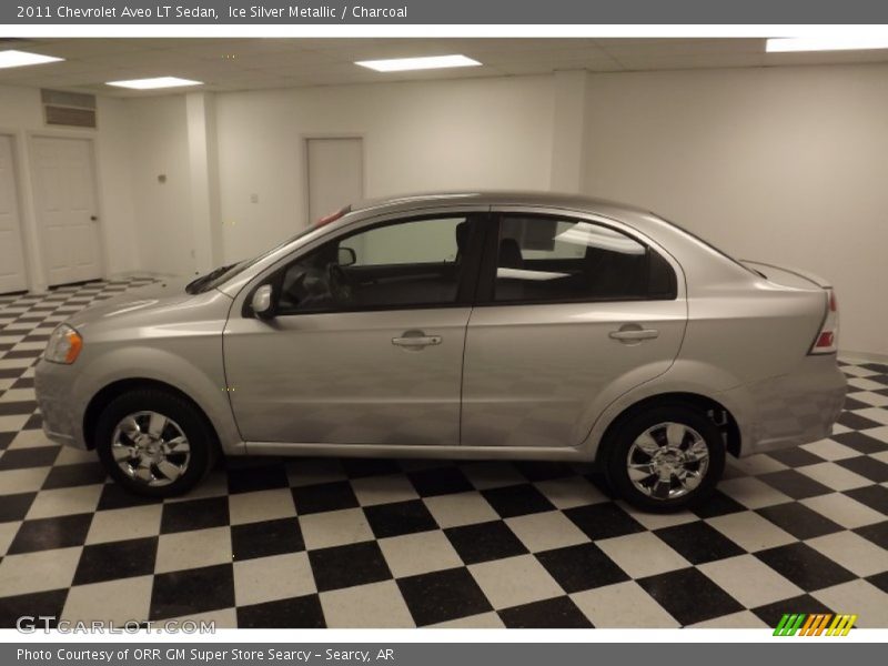 Ice Silver Metallic / Charcoal 2011 Chevrolet Aveo LT Sedan