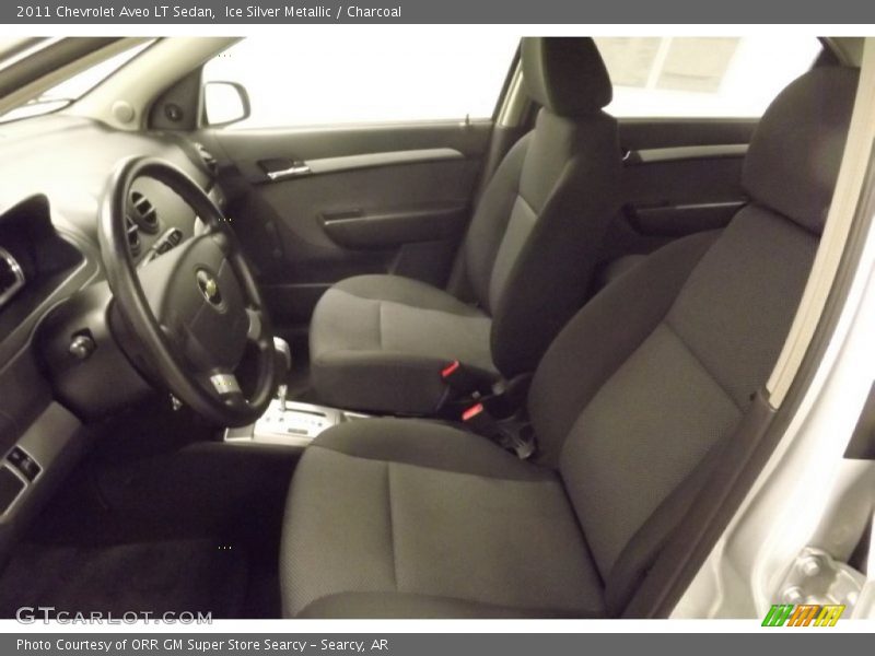Ice Silver Metallic / Charcoal 2011 Chevrolet Aveo LT Sedan