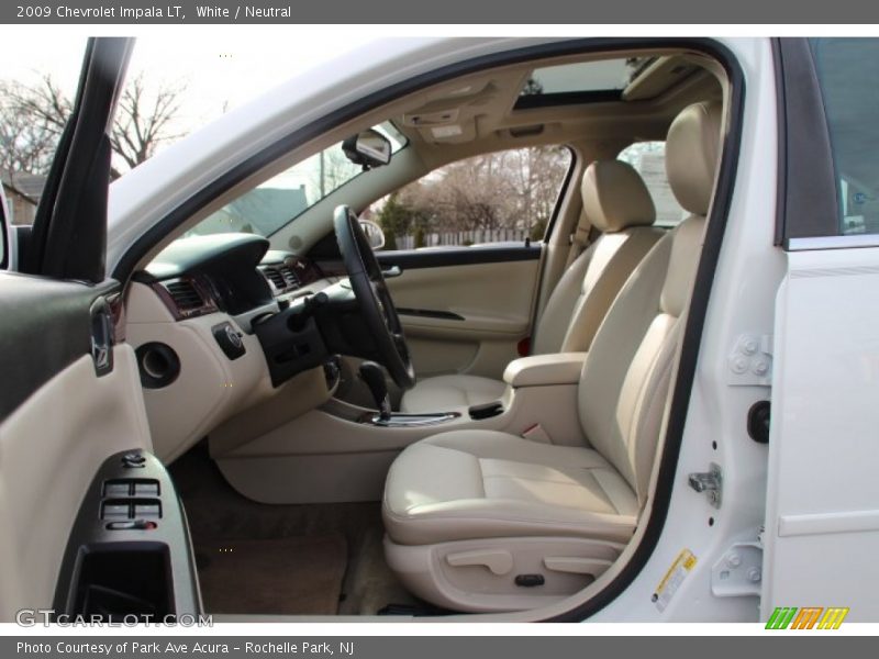 White / Neutral 2009 Chevrolet Impala LT