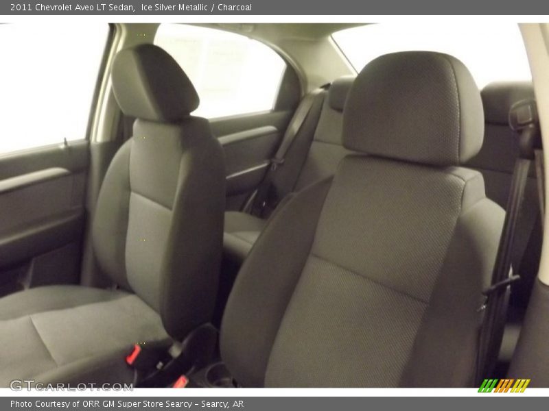 Ice Silver Metallic / Charcoal 2011 Chevrolet Aveo LT Sedan