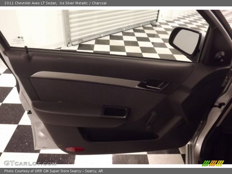 Ice Silver Metallic / Charcoal 2011 Chevrolet Aveo LT Sedan