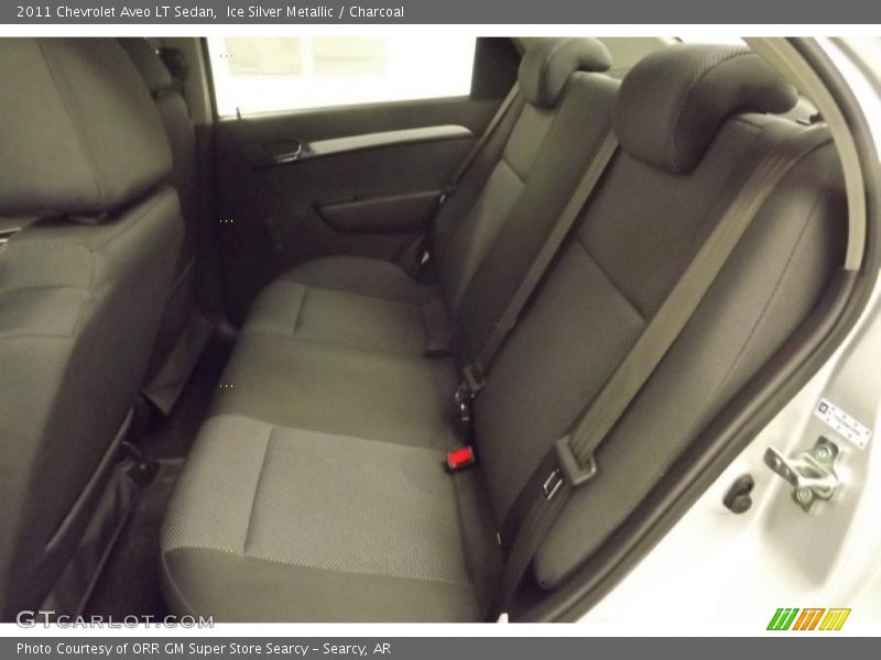 Ice Silver Metallic / Charcoal 2011 Chevrolet Aveo LT Sedan