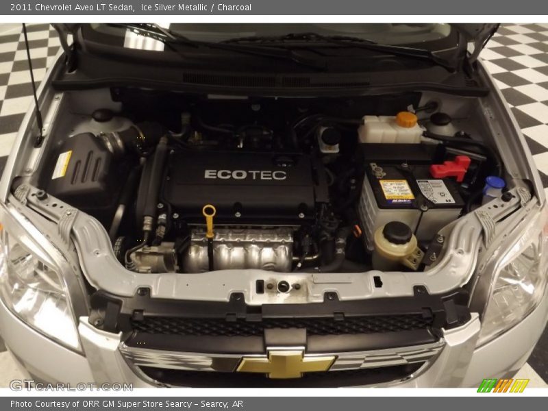 Ice Silver Metallic / Charcoal 2011 Chevrolet Aveo LT Sedan