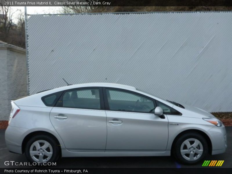 Classic Silver Metallic / Dark Gray 2011 Toyota Prius Hybrid II