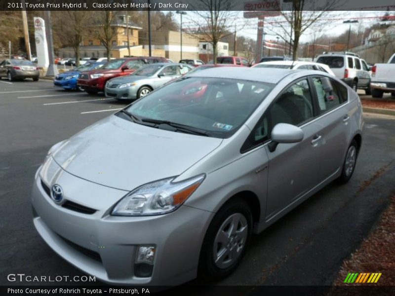 Classic Silver Metallic / Dark Gray 2011 Toyota Prius Hybrid II