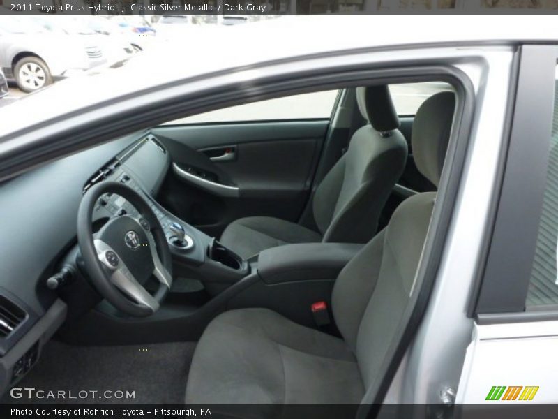 Classic Silver Metallic / Dark Gray 2011 Toyota Prius Hybrid II