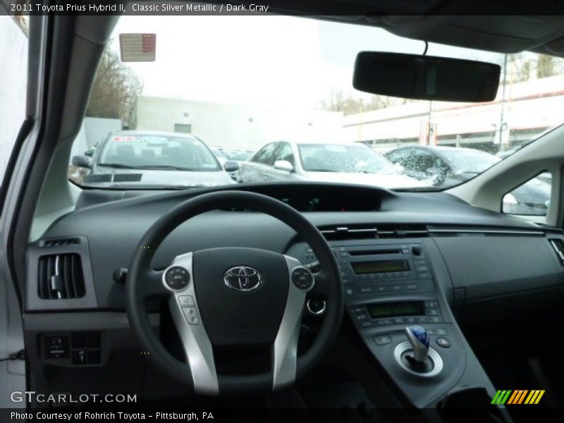 Classic Silver Metallic / Dark Gray 2011 Toyota Prius Hybrid II