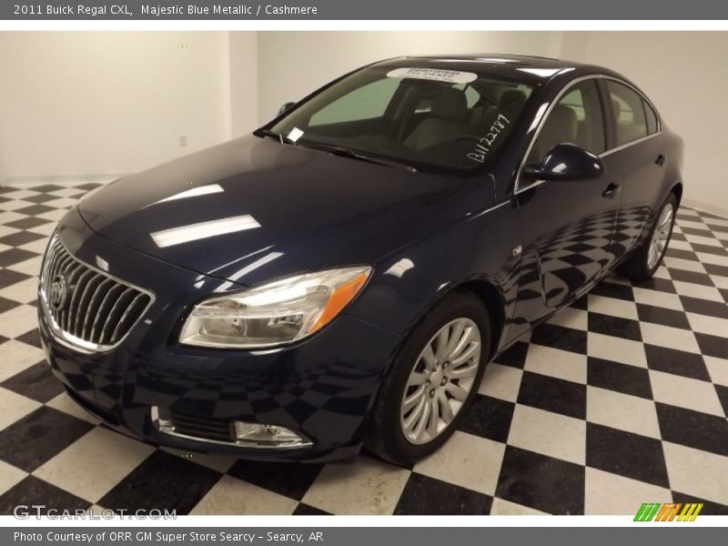 Majestic Blue Metallic / Cashmere 2011 Buick Regal CXL