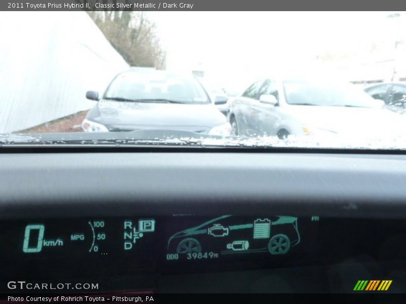 Classic Silver Metallic / Dark Gray 2011 Toyota Prius Hybrid II