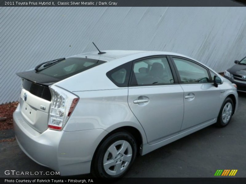 Classic Silver Metallic / Dark Gray 2011 Toyota Prius Hybrid II