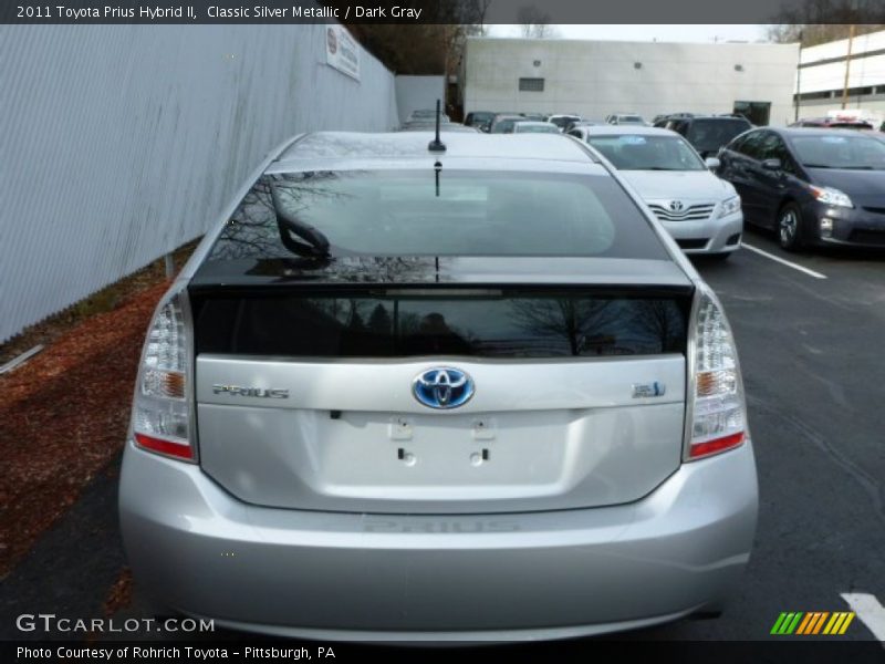Classic Silver Metallic / Dark Gray 2011 Toyota Prius Hybrid II