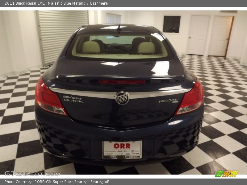 Majestic Blue Metallic / Cashmere 2011 Buick Regal CXL