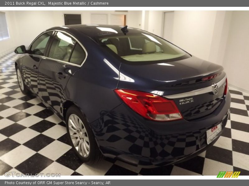 Majestic Blue Metallic / Cashmere 2011 Buick Regal CXL