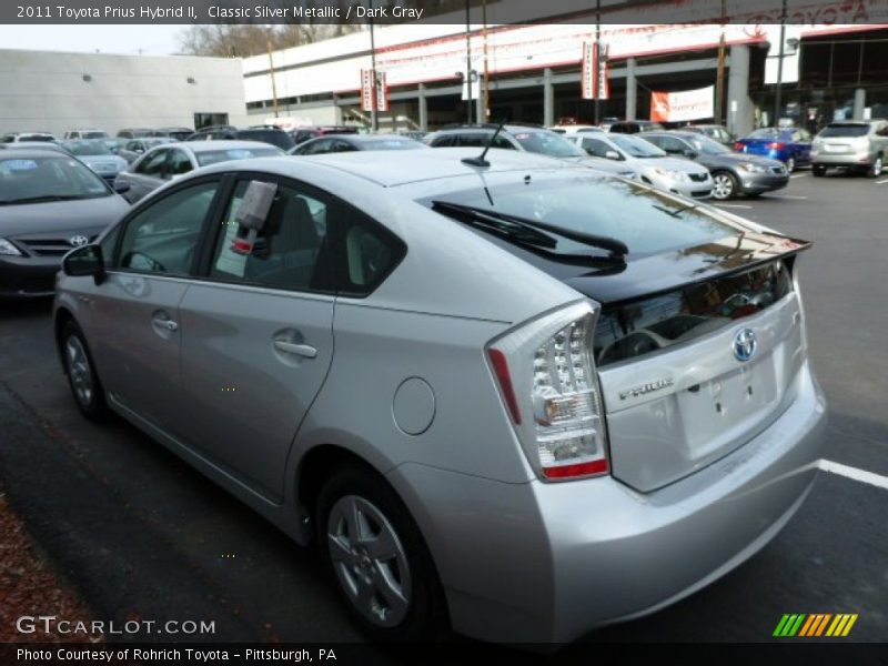 Classic Silver Metallic / Dark Gray 2011 Toyota Prius Hybrid II