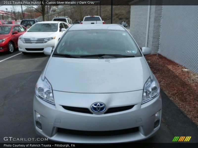 Classic Silver Metallic / Dark Gray 2011 Toyota Prius Hybrid II