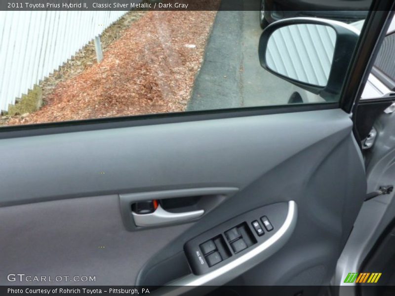 Classic Silver Metallic / Dark Gray 2011 Toyota Prius Hybrid II