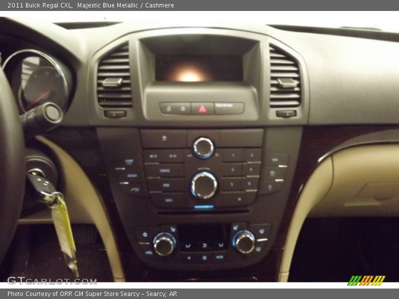 Majestic Blue Metallic / Cashmere 2011 Buick Regal CXL
