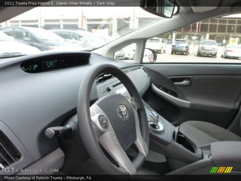 Classic Silver Metallic / Dark Gray 2011 Toyota Prius Hybrid II