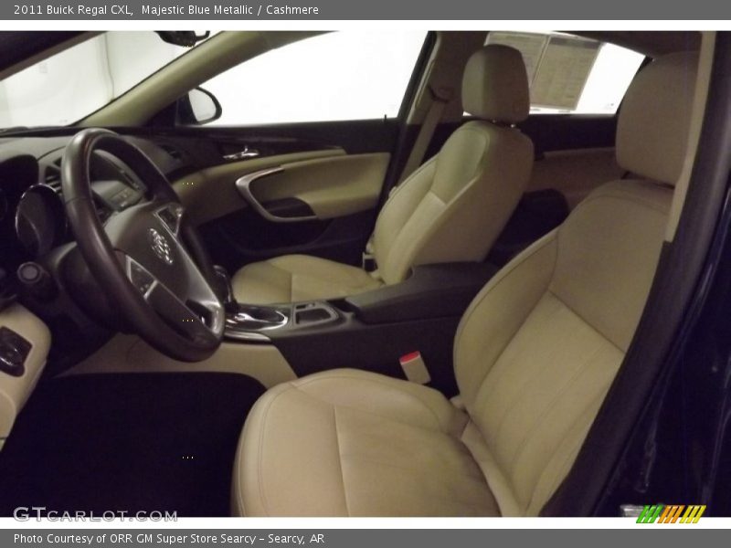 Majestic Blue Metallic / Cashmere 2011 Buick Regal CXL