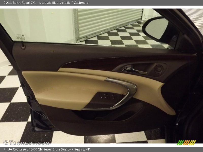 Majestic Blue Metallic / Cashmere 2011 Buick Regal CXL