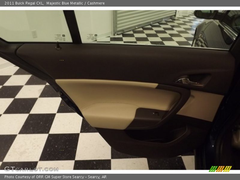 Majestic Blue Metallic / Cashmere 2011 Buick Regal CXL