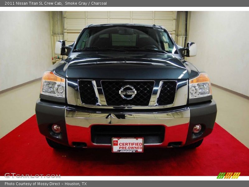 Smoke Gray / Charcoal 2011 Nissan Titan SL Crew Cab