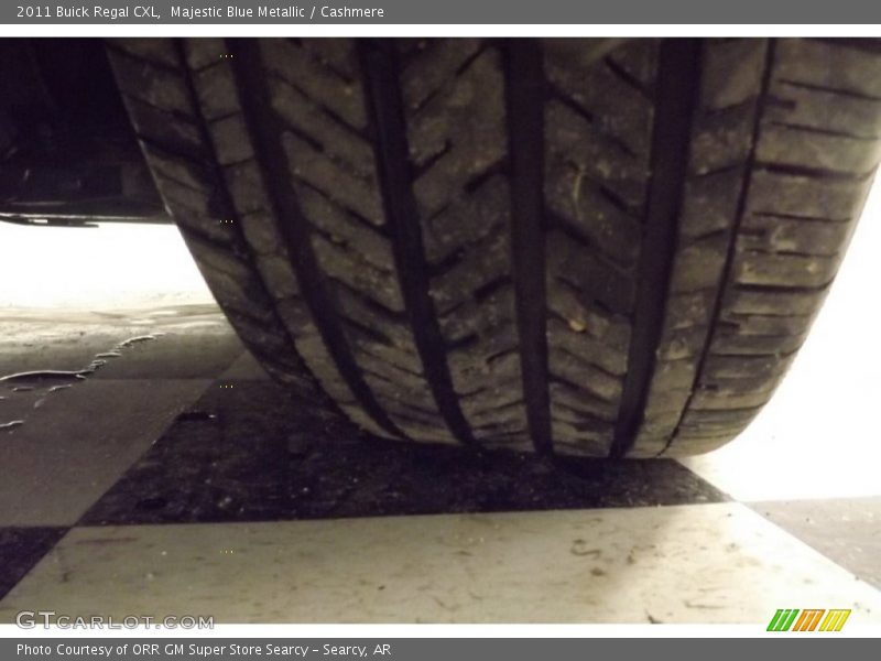 Majestic Blue Metallic / Cashmere 2011 Buick Regal CXL