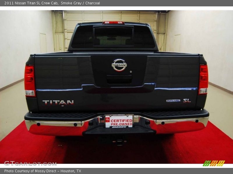Smoke Gray / Charcoal 2011 Nissan Titan SL Crew Cab