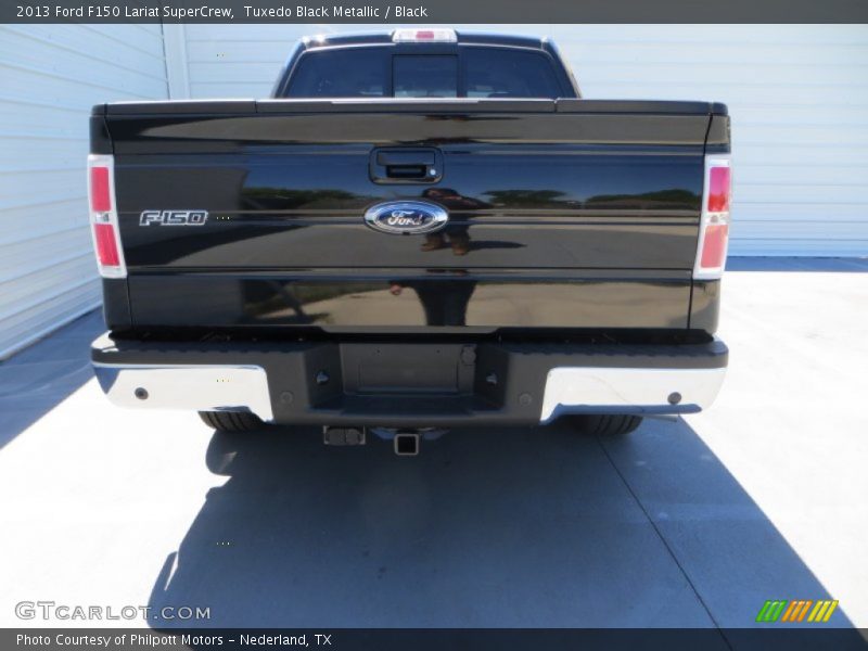 Tuxedo Black Metallic / Black 2013 Ford F150 Lariat SuperCrew