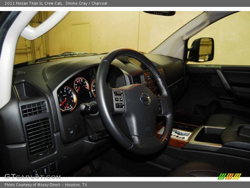 Smoke Gray / Charcoal 2011 Nissan Titan SL Crew Cab