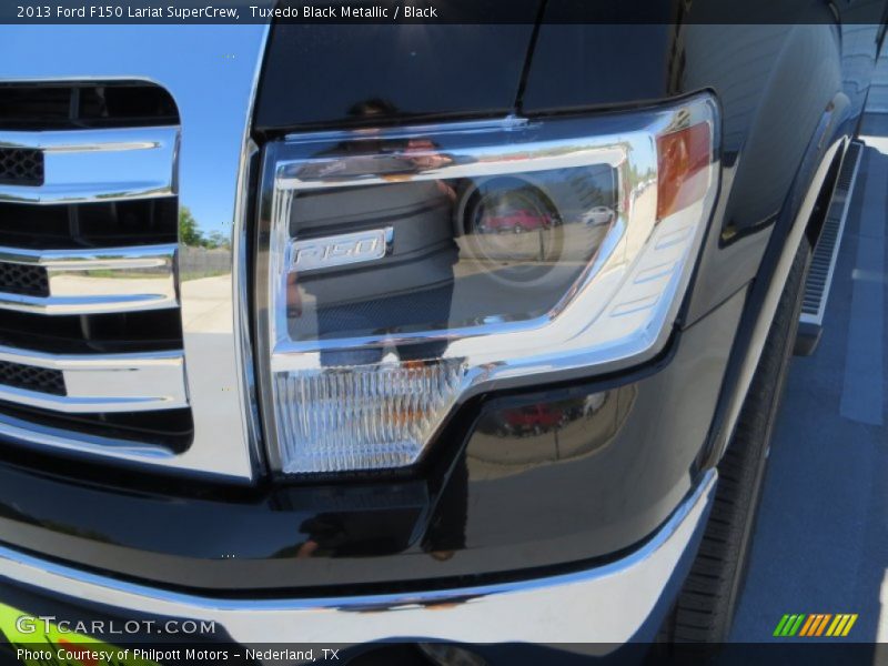 Tuxedo Black Metallic / Black 2013 Ford F150 Lariat SuperCrew