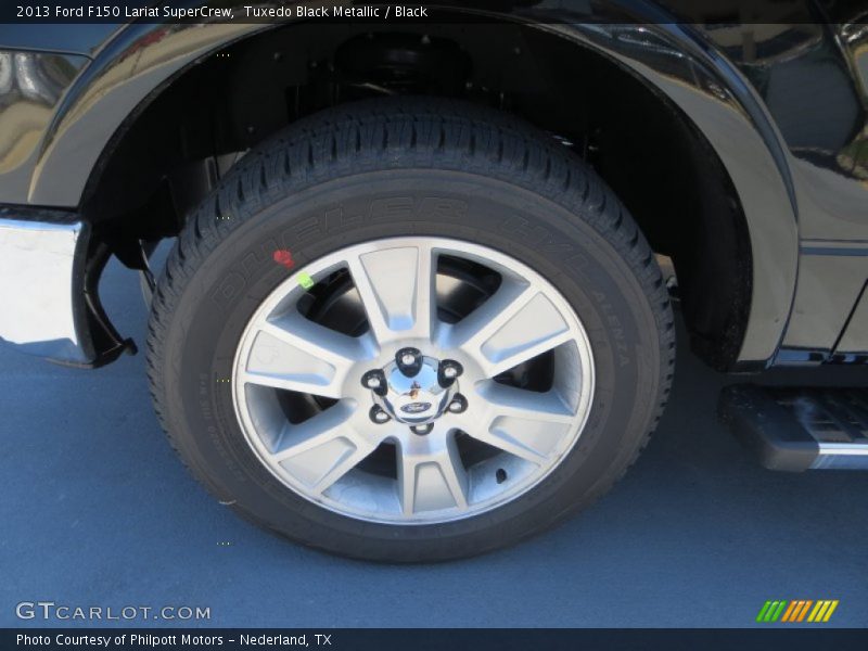 Tuxedo Black Metallic / Black 2013 Ford F150 Lariat SuperCrew