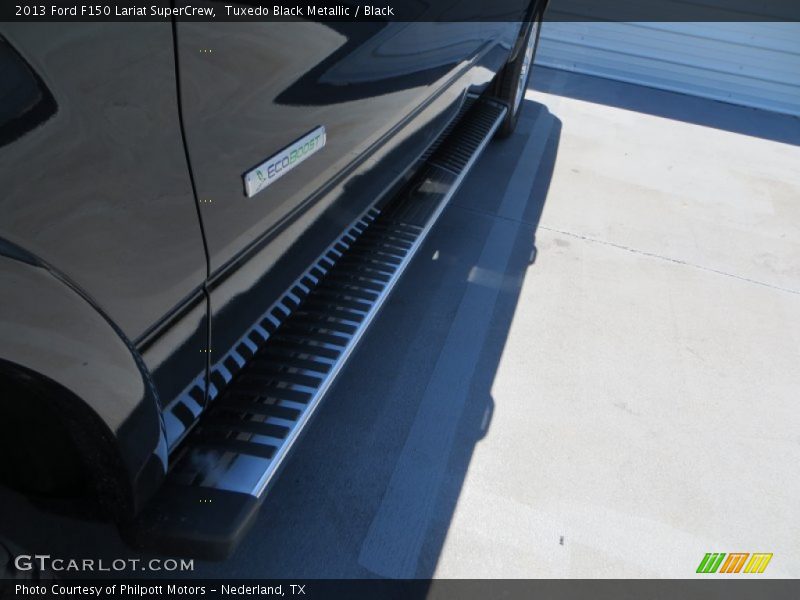Tuxedo Black Metallic / Black 2013 Ford F150 Lariat SuperCrew