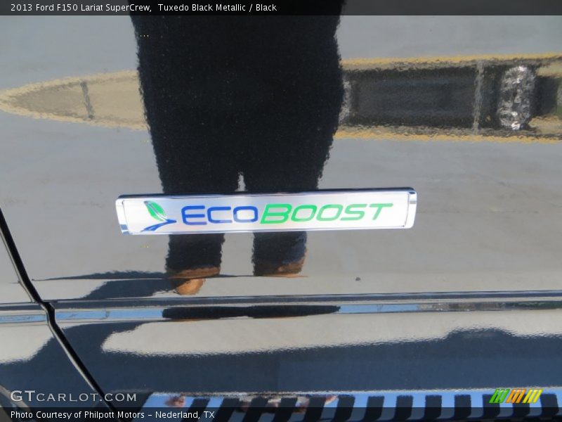 Tuxedo Black Metallic / Black 2013 Ford F150 Lariat SuperCrew