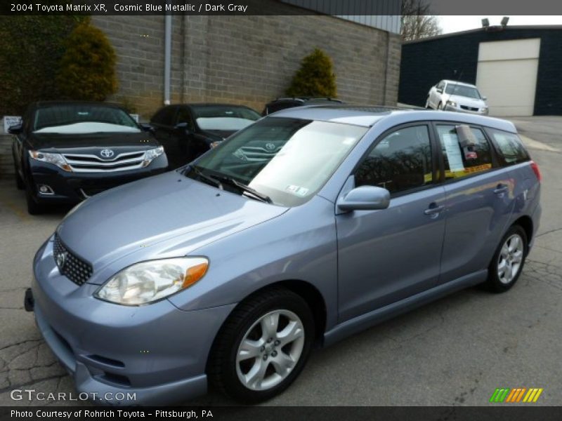 Cosmic Blue Metallic / Dark Gray 2004 Toyota Matrix XR