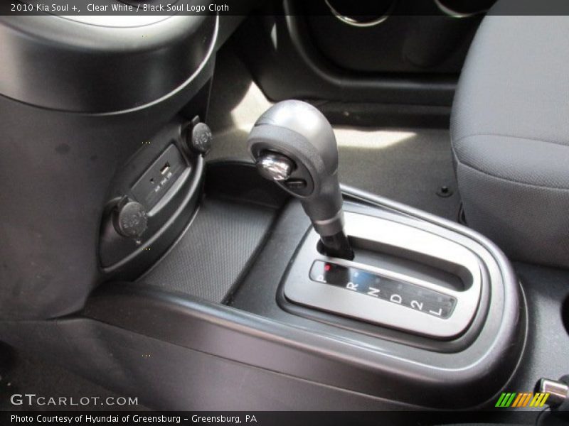 Clear White / Black Soul Logo Cloth 2010 Kia Soul +