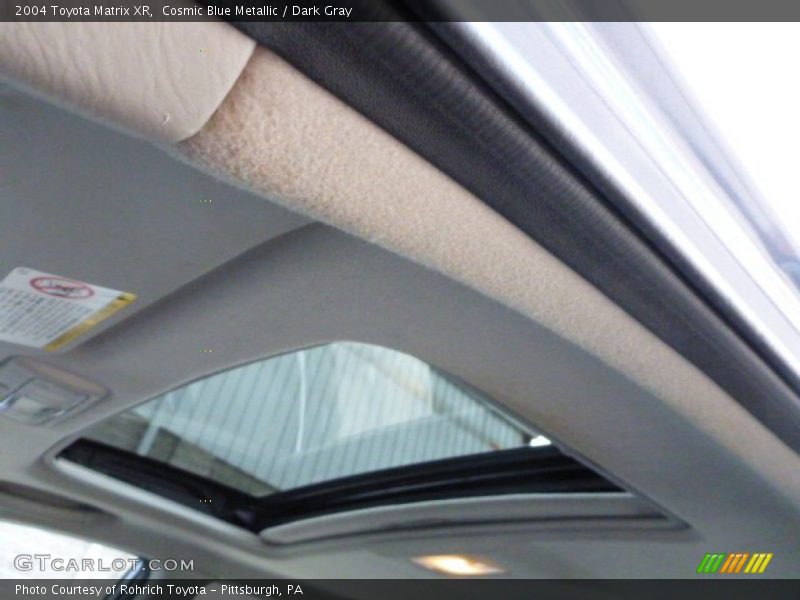 Cosmic Blue Metallic / Dark Gray 2004 Toyota Matrix XR