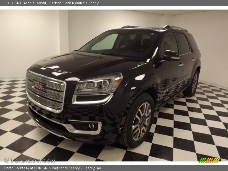 Carbon Black Metallic / Ebony 2013 GMC Acadia Denali