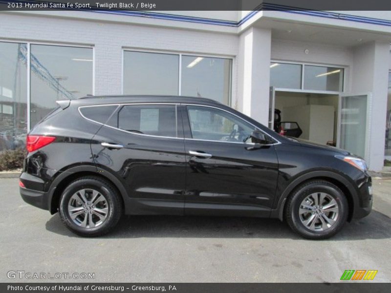 Twilight Black / Beige 2013 Hyundai Santa Fe Sport