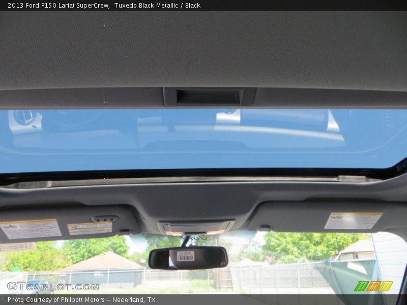 Tuxedo Black Metallic / Black 2013 Ford F150 Lariat SuperCrew