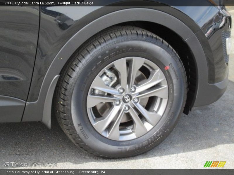 Twilight Black / Beige 2013 Hyundai Santa Fe Sport