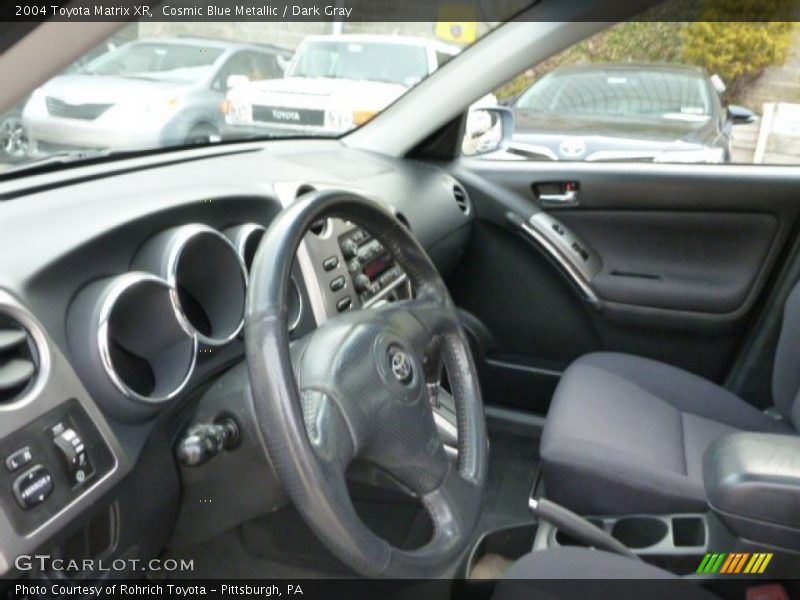 Cosmic Blue Metallic / Dark Gray 2004 Toyota Matrix XR
