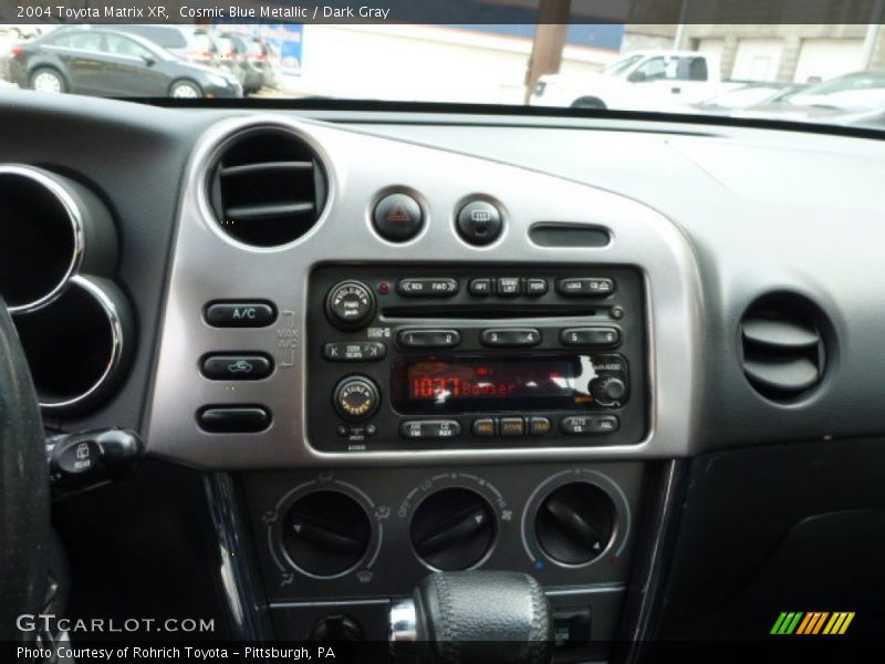 Cosmic Blue Metallic / Dark Gray 2004 Toyota Matrix XR